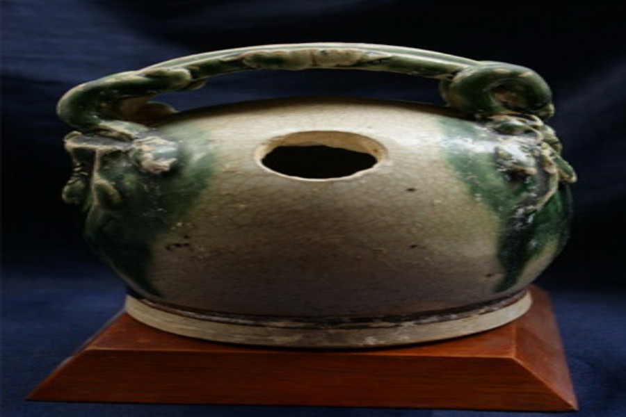 Limepot green colour from 18th century.